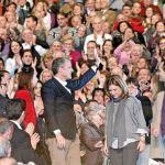 El ex presidente, Francisco Camps, durante un acto en Valencia