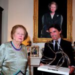 Aznar entrega a Margaret Thatcher el «Premio FAES de la Libertad»
