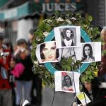 Los fans expresaron su pésame en el paseo de la fama de Hollywood