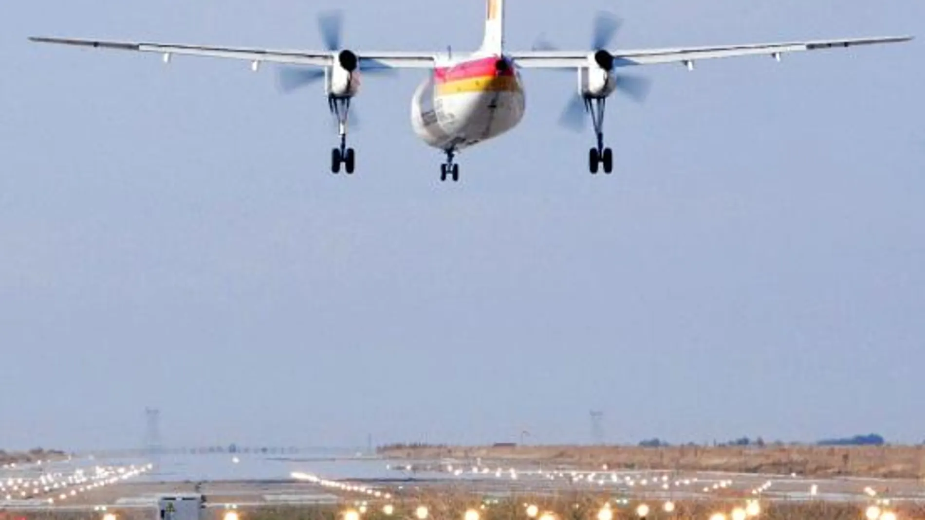 Aeropuerto de Villanubla, en Valladolid