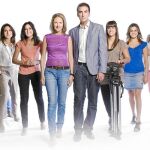 El equipo de reporteros de «Pulsando España» capitaneado por Inmaculada Galván y Ricardo Altable