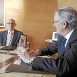 Trias le pide a Montoro una mejora de la financiación local con el IVA