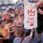 Los laicistas quemaron banderas de la JMJ
