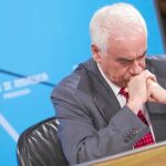 El consejero de Turismo, Comercio y Deporte, Luciano Alonso, ayer, en Sevilla