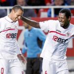 Luis Fabiano durante su etapa en el Sevilla.