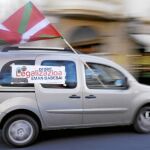 Los abertzales pusieron en marcha ayer una campaña de propaganda de su partido