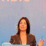La portavoz del PP-A, Rosario Soto, ayer, en la sede regional de su partido
