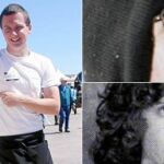 Loughner en la Feria del Libro de Tucson en 2010 (Izquierda). Una imagen de su perfil de MySpace (derecha, arriba) y otra de sus años de instituto (derecha, abajo)