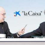 Mas-Colell aplazó su intervención para no interrumpir la conferencia de Pedro Solbes