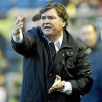 El entrenador de Cieza, en un partido con Osasuna