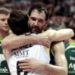 Jorge Garbajosa y Carlos Suárez fueron dos de los protagonistas de aquel Unicaja-Real Madrid