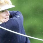 Esperanza Aguirre es una buena deportista y una experta golfista