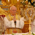 El cardenal valenciano Antonio Cañizares, durante una celebración eucarística