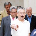 Bautista, a su salidad de la Audiencia Nacional el domingo tras prestar declaración