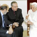 El Papa conversó con Alfredo Pérez Rubalcaba