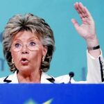 Reding impulsa la norma sobre internet