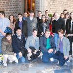 Alberto Fernández y Xavier Mulleras explicaron ayer a los jóvenes los planes del PP para acabar con el paro juvenil