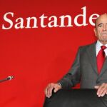 Emilio Botín, en la presentación de los resultados del Banco