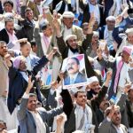 Miles de seguidores de Saleh, ayer en Saná, la capital de Yemen