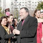 El alcalde, durante la presentación en Madrid