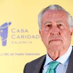 El presidente de la entidad valenciana, Antonio Casanova, ayer durante la presentación de la memoria anual de la ONG