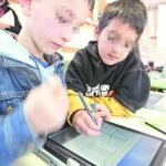 Pizarras digitales y ordenadores se usan en el aula cada vez más