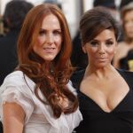 Eva Longoria, de frente y de espaldas, hizo las delicias de los fotógrafos