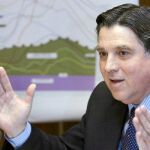 El presidente del Sindicato Central de Regantes del Acueducto Tajo-Segura, José Manuel Claver