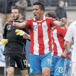 Lucas Barrios, goleador de Paraguay