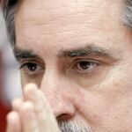 El ministro de Trabajo, Valeriano Gómez