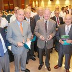 Cerdá, Viudez, Valcárcel y Pérez Lao, en la presentación del «Análisis de la Campaña Hortofrutícola 2009-2010»