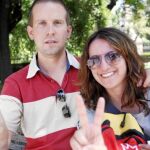 Mauro y Ana son voluntarios italianos de la JMJ: «Hay que luchar por la vida»