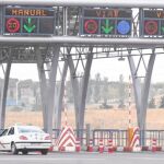 El número de vehículos en las autopistas ha descendido desde el mes de marzo