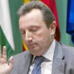 Manuel Recio, ayer, durante la rueda de prensa que ofreció para desvelar los datos de la investigación interna