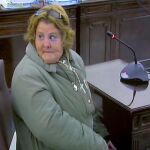 Isabel García en el juicio celebrado esta tarde