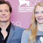 Colin Firth, arriba con la actriz Svetlana Khodchenkova, es uno de los rostros de «El topo»