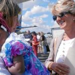 María Jesús Figa López-Palop (dcha.) fue embajadora en República Dominicana. Ahora representará a nuestro país ante la Santa Sede
