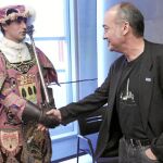 El líder de Bildu y candidato a diputado general, Martín Garitano, ayer, en las Juntas Generales de Guipúzcoa