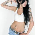 Una «pin up» descuidada