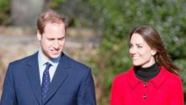 La pareja, en la universidad de St. Andrews donde se conocieron