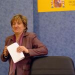 María Jesús San Segundo fue ministra durante dos años
