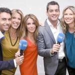 Alberto Herrera, Ana Avizanda, Pilar García Muñiz, José Ángel Leiras y Anne Igartiburu