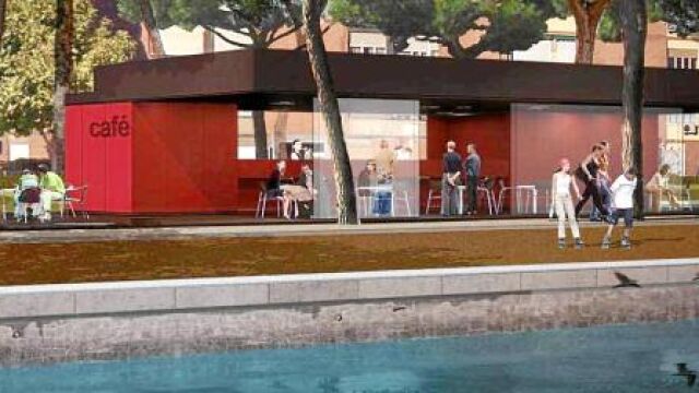 Habrá cuatro terrazas «Café del Rio» y otros cinco bares en los que se servirá bebida y comida