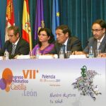 Antonio Sáez Aguado abre el Congreso en Palencia, junto a Alfonso Polanco y Jesús Aguilar