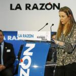 Mar Pérez, con la presencia de Alfonso Ussía, durante la ceremonia celebrada el pasado año