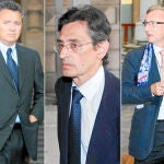 José Luis Núñez, José Luis Núñez Navarro, Manuel Abella, Juan José Folchi y Josep Maria Huguet