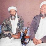 Ben Laden (izqda.) con Al Zawahiri el 8 de noviembre de 2001