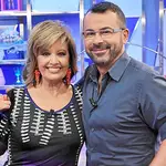 Mª Teresa Campos y Jorge Javier, en el plató de «Sálvame»