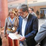 Toscano, en el centro, en la frustrada asamblea de 2011
