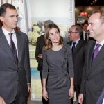 Alberto Fabra mantuvo un encuentro con los Príncipes de Asturias